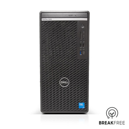 Dell OptiPlex 5000 Tower PC i7 12700 4.9GHz 16GB RAM 256GB SSD 1TB HDD WiFi Bluetooth