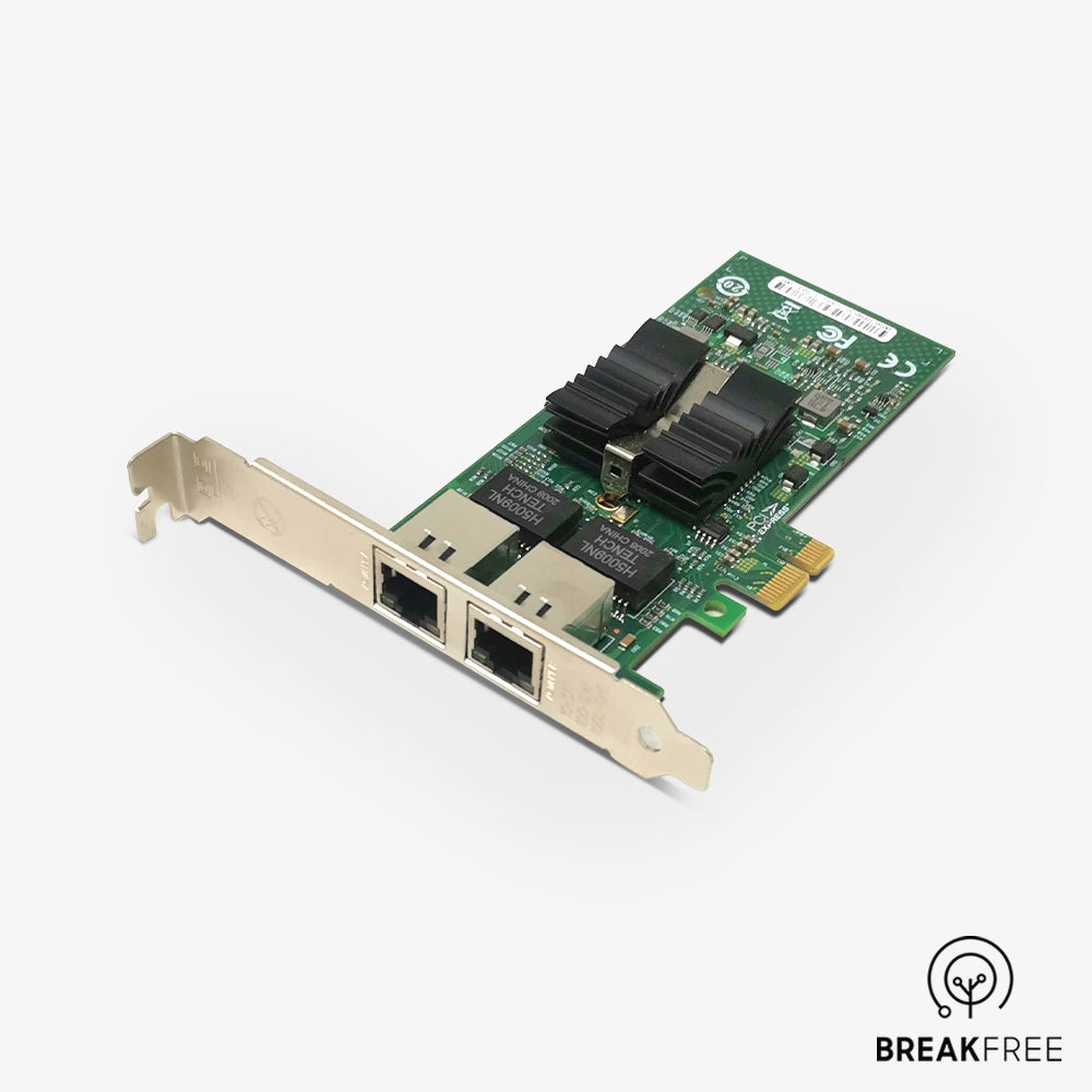 Generic NA82576-T2 PCIe x1 Gigabit Dual Port NIC Intel 82576