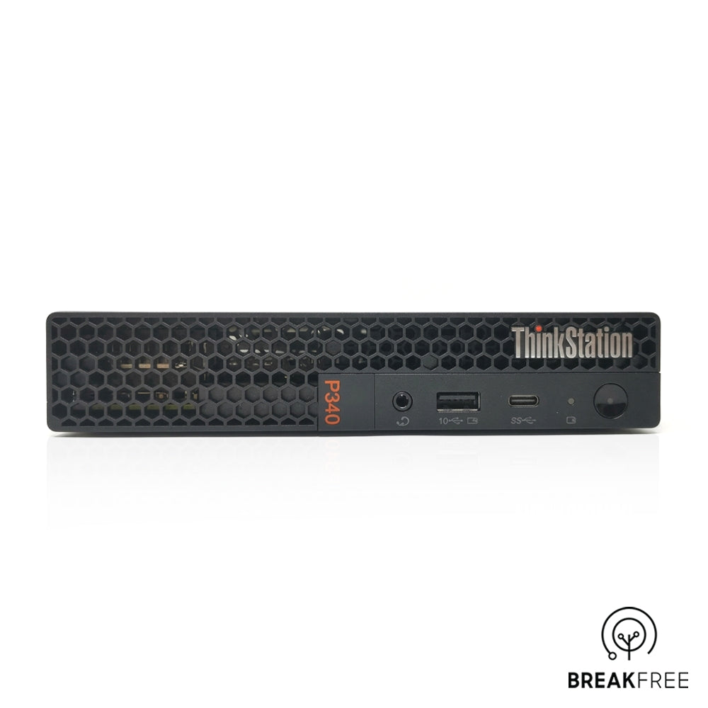Lenovo ThinkStation P340 Tiny PC P1000 4GB GDDR5 i7 10700T 64GB RAM 1TB SSD WiFi Bluetooth