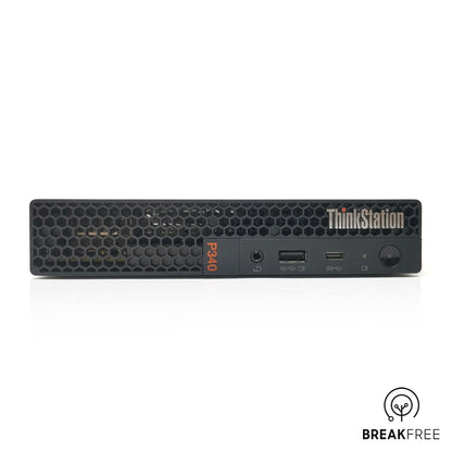 Lenovo ThinkStation P340 Tiny PC P1000 4GB GDDR5 i7 10700T 64GB RAM 1TB SSD WiFi Bluetooth