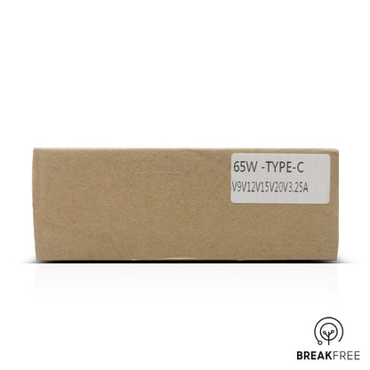 USB-C Tip 65W Adapter Replacement Power Supply For Lenovo