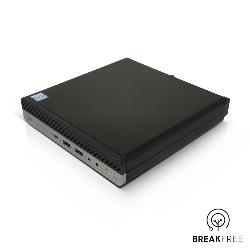 HP EliteDesk 800 G5 Mini PC i5 8500T 3.5GHz 16GB RAM 256GB SSD 4K