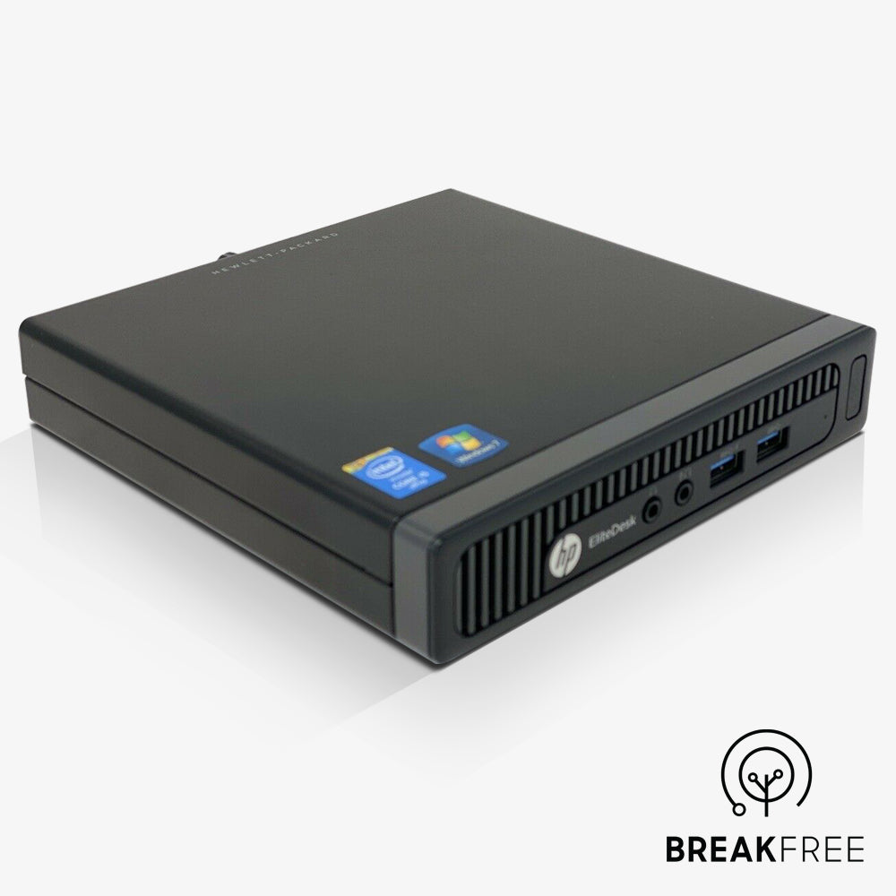 HP EliteDesk 800 G1 Mini PC i3-4160T 3.1GHz 8GB RAM 128GB SSD WiFi