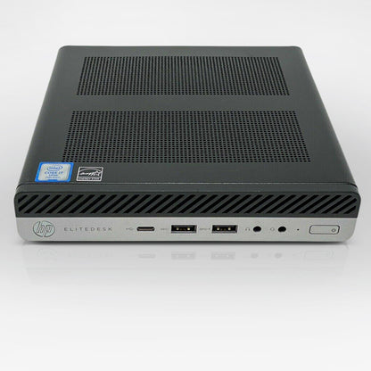 HP EliteDesk 800 G3 Mini PC i5 7500 3.8GHz 16GB RAM 256GB SSD WiFi BT Warranty