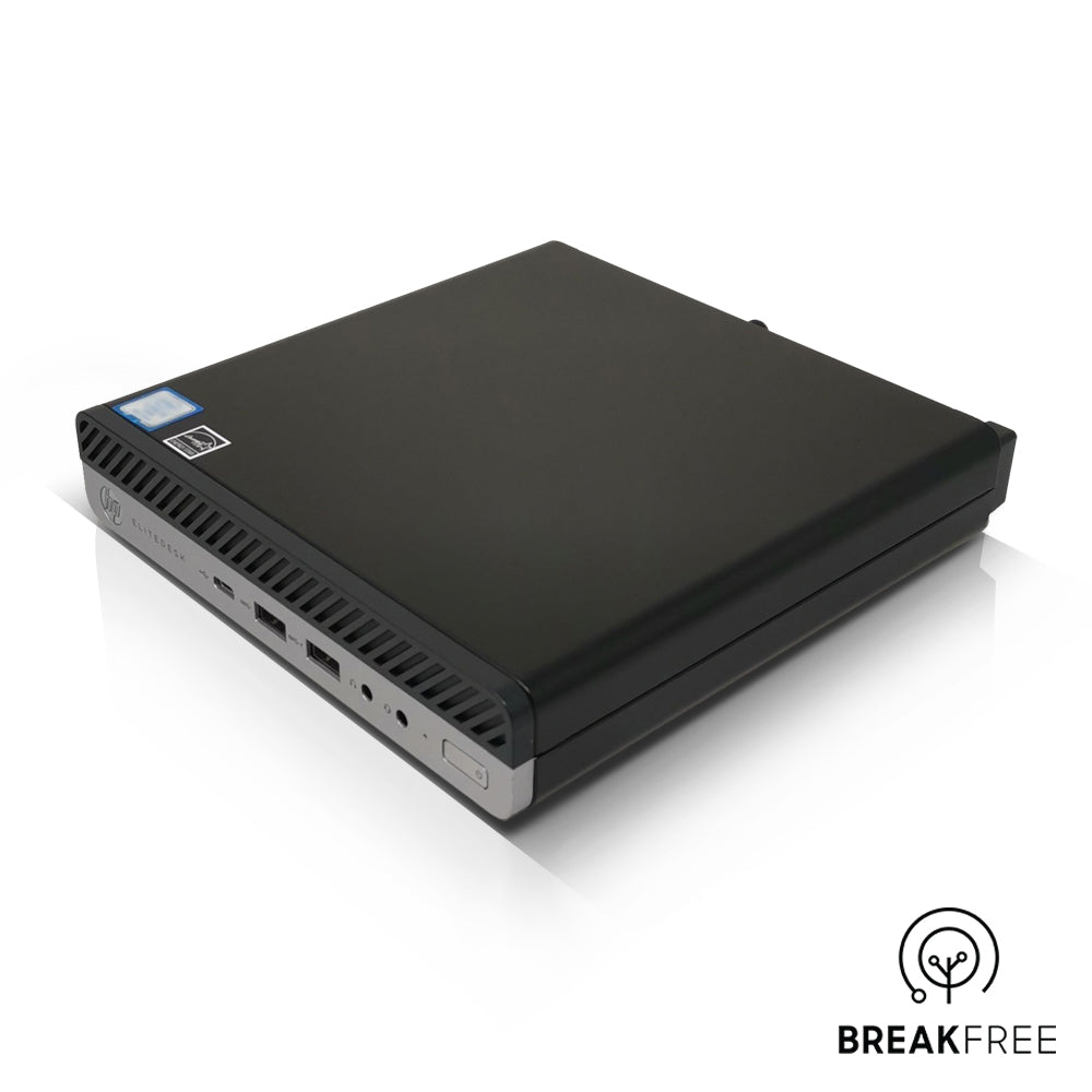 HP EliteDesk 800 G4 Mini PC i5 8600T 3.7GHz 16GB RAM 256GB SSD DP 4K