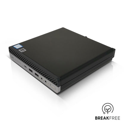 HP EliteDesk 800 G4 Mini PC i5 8600T 3.7GHz 16GB RAM 256GB SSD DP 4K