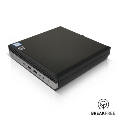 HP EliteDesk 800 G4 Mini PC i7 8700T 4GHz 16GB RAM 500GB SSD WiFi Bluetooth