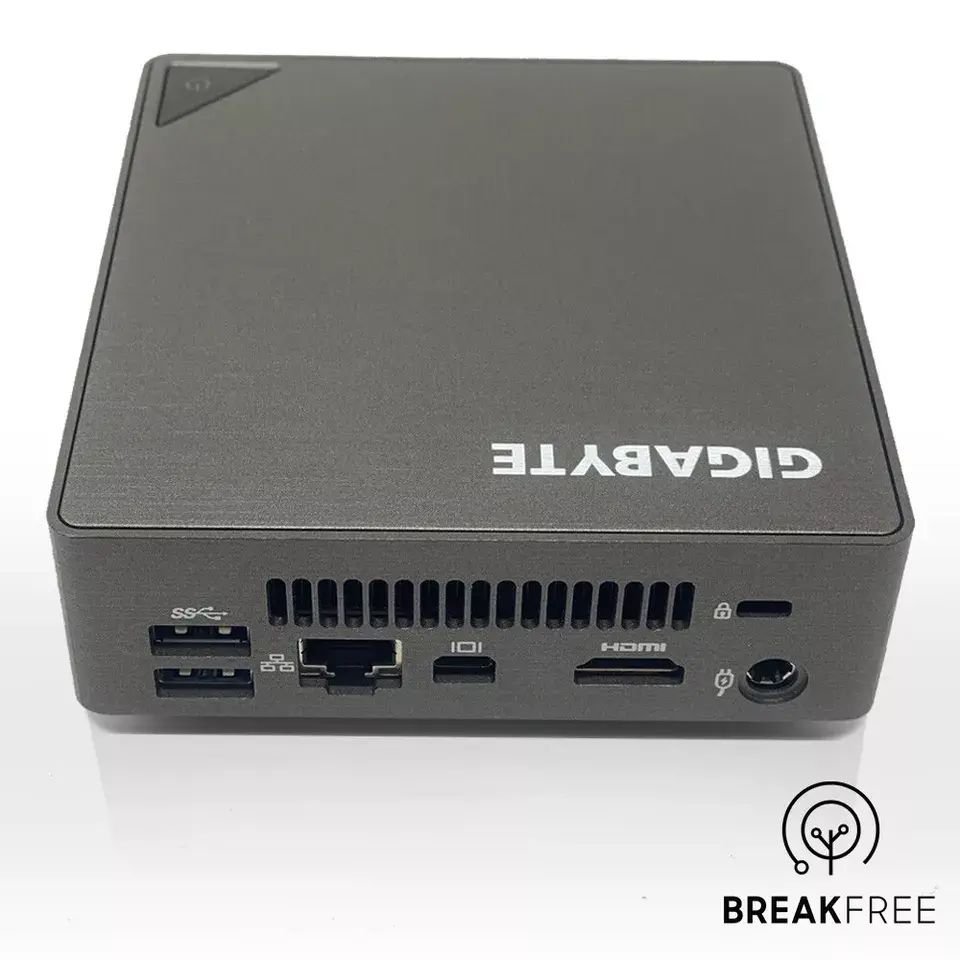 GIGABYTE Brix GB-BRi5-8250 PC i5 8250U 3.4GHz 32GB RAM 512GB SSD WiFi Bluetooth