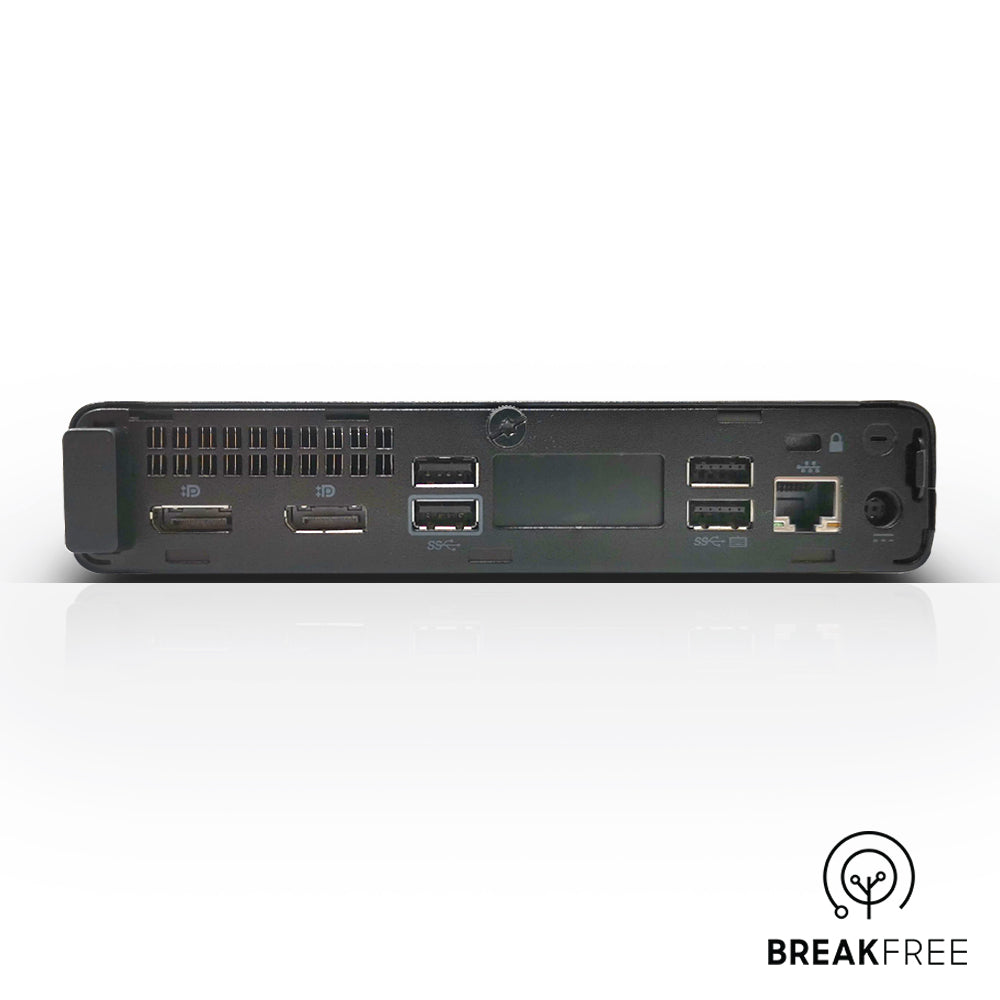 HP EliteDesk 800 G4 Mini PC i7 8700T 4GHz 16GB RAM 500GB SSD WiFi Bluetooth