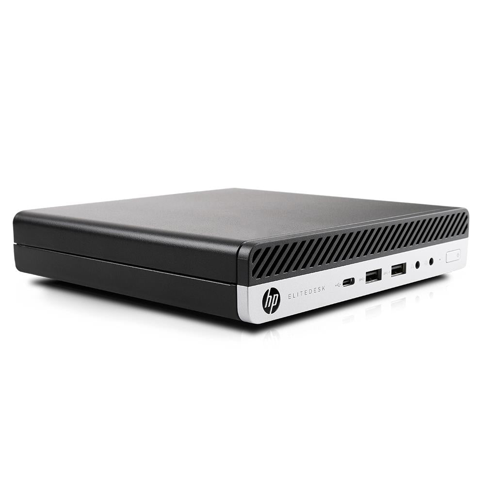 HP EliteDesk 800 G4 Mini PC i5 8600T 3.7GHz 16GB RAM 256GB SSD DP 4K