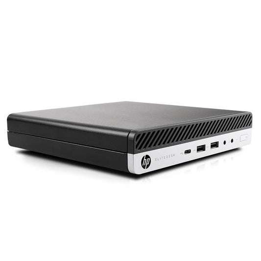 HP EliteDesk 800 G4 Mini PC i5 8500T 3.5GHz 16GB RAM 500GB SSD VGA