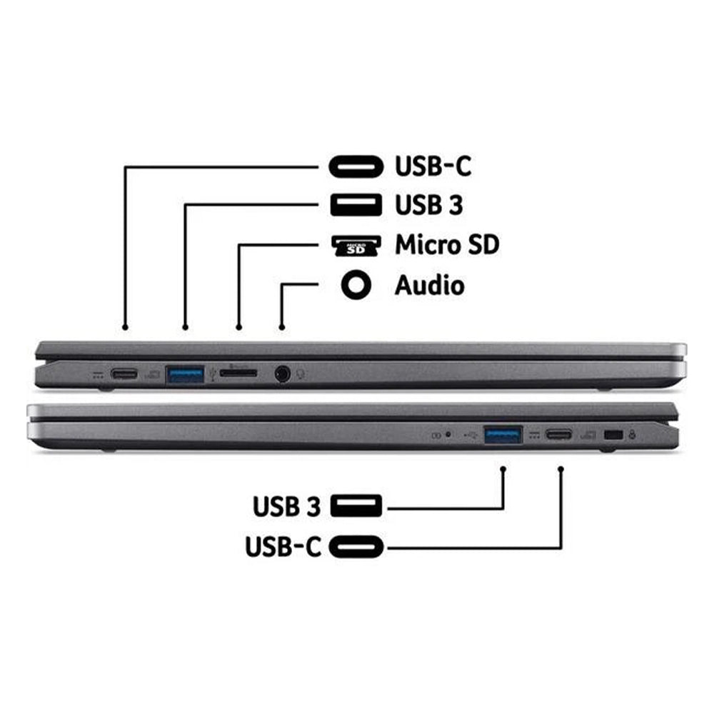 Acer Chromebook Plus 514 14" i3-N305 8GB RAM 128GB eMMC FHD WiFi Bluetooth