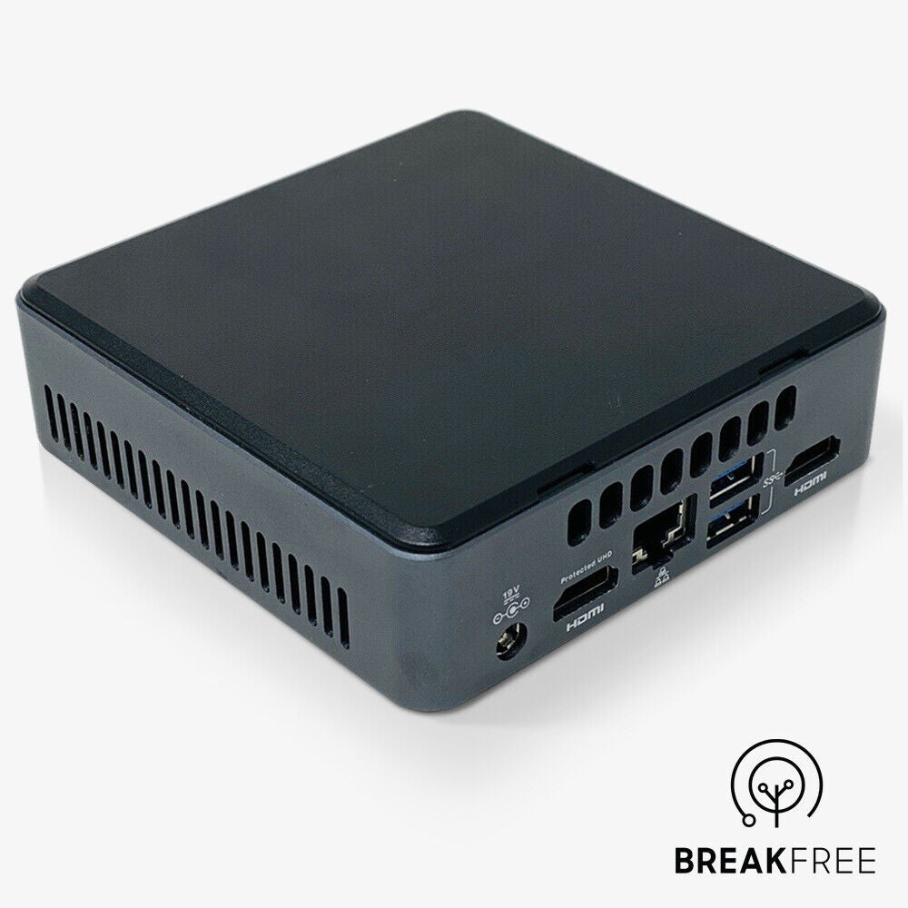 Intel NUC NUC7i7DNK3E PC i7 8650U 4.2GHz 32GB RAM 500GB SSD WiFi Bluetooth