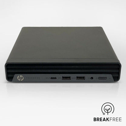 HP ProDesk 400 G6 Mini PC i5 10500T 3.8GHz 16GB RAM 256GB SSD 500GB HDD WiFi Bluetooth VGA