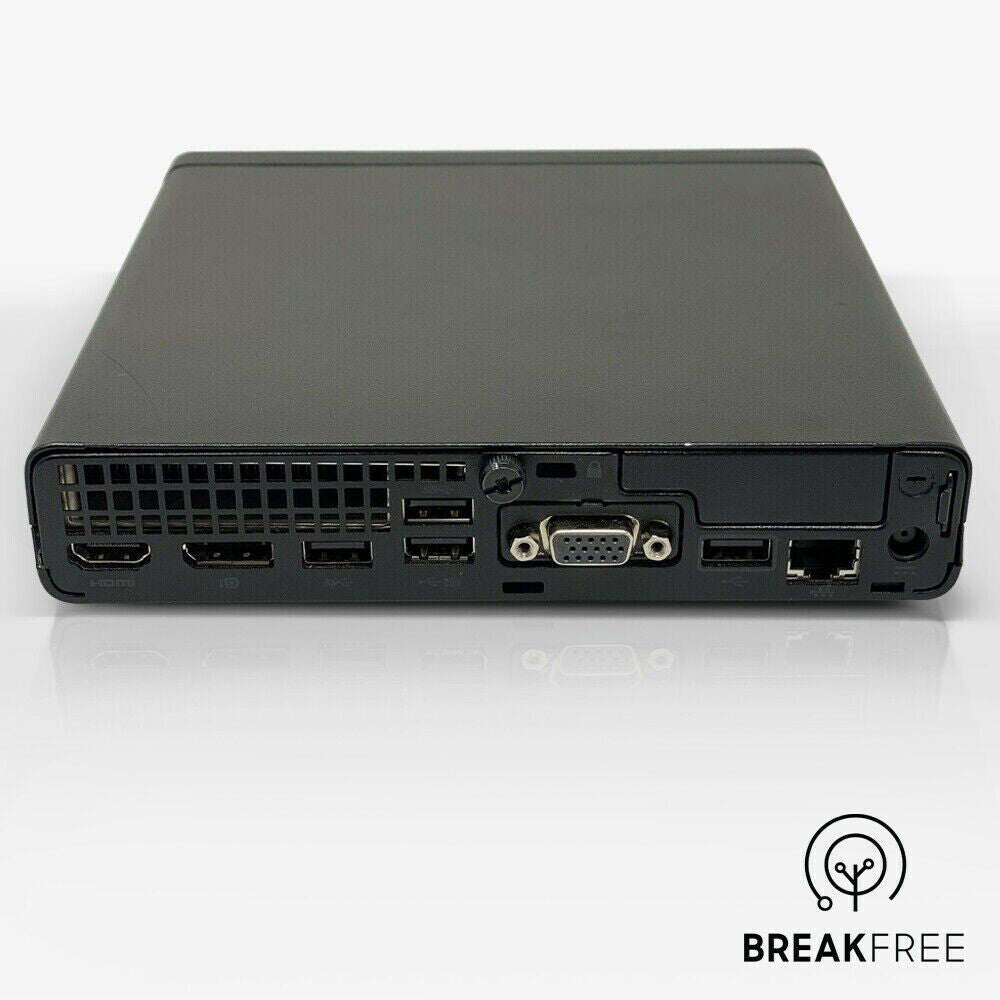 HP ProDesk 400 G6 Mini PC i5 10500T 3.8GHz 16GB RAM 256GB SSD 500GB HDD WiFi Bluetooth VGA