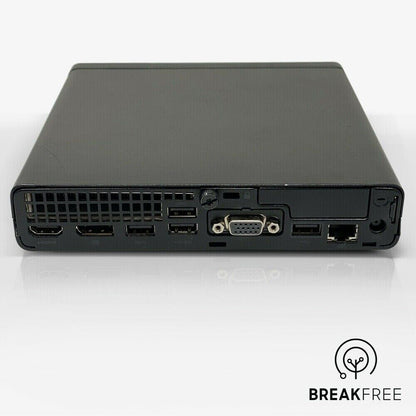 HP ProDesk 400 G6 Mini PC i5 10500T 3.8GHz 16GB RAM 256GB SSD 500GB HDD WiFi Bluetooth VGA