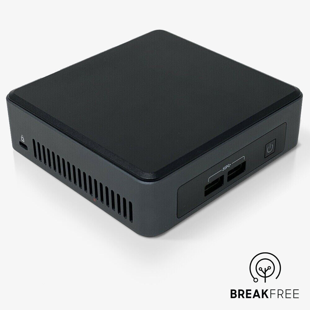 Intel NUC NUC7i7DNK3E PC i7 8650U 4.2GHz 32GB RAM 500GB SSD WiFi Bluetooth