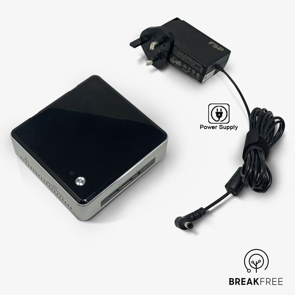 Intel NUC NUC5i3RYK Mini PC i3 5010U 2.1GHz 8GB RAM 240GB SSD WiFi Bluetooth