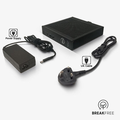 Dell OptiPlex 3000 Fanless Thin Client PC WiFi Bluetooth
