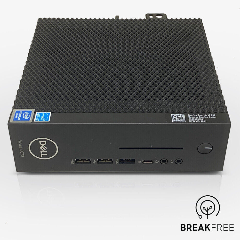 Dell Wyse 5070 Extended Mini PC with Graphics Card Smart Card Reader WiFi Warranty Breakfree