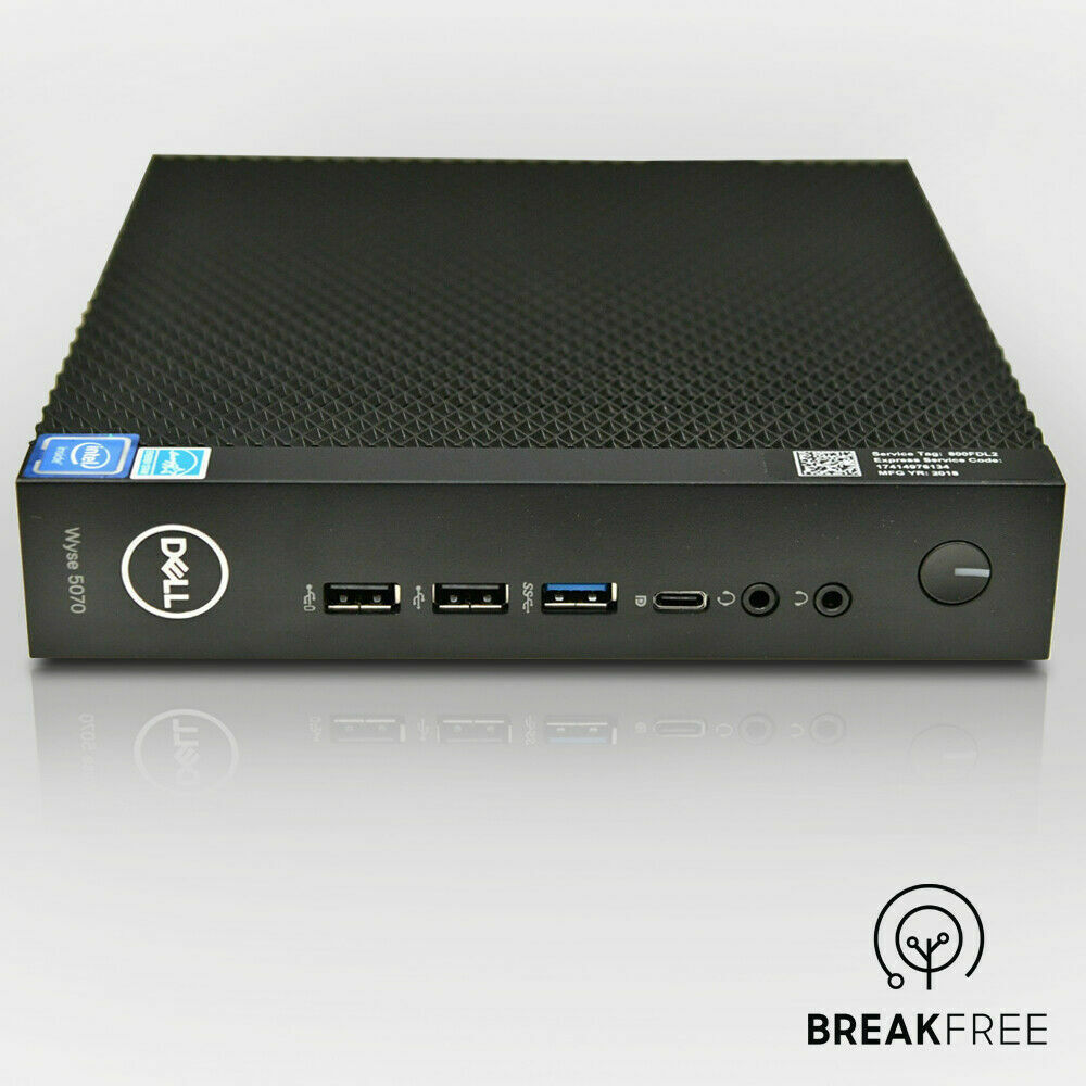 Dell Wyse 5070 Fanless Mini PC WiFi Bluetooth – Breakfree Computers